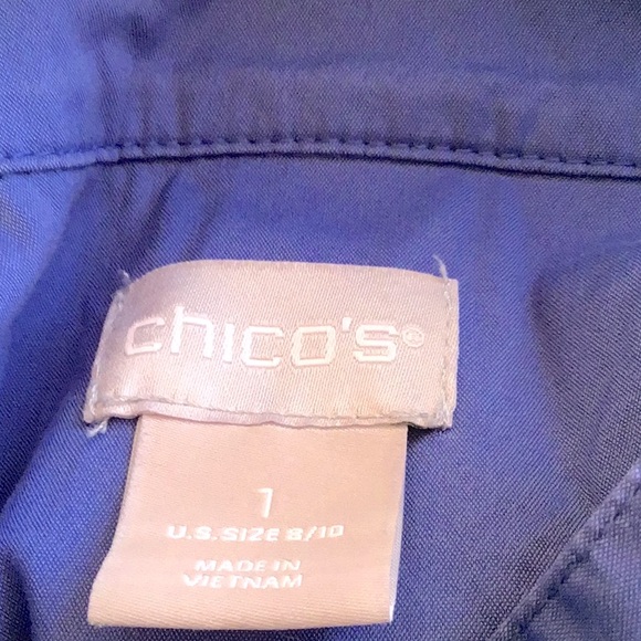 Chico’s button down blouse size medium - Picture 6 of 6